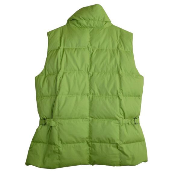 Eddie Bauer 700 Fill Goose Down Vest Womens L Adjustable Vest WARM EB700 - Picture 6 of 9